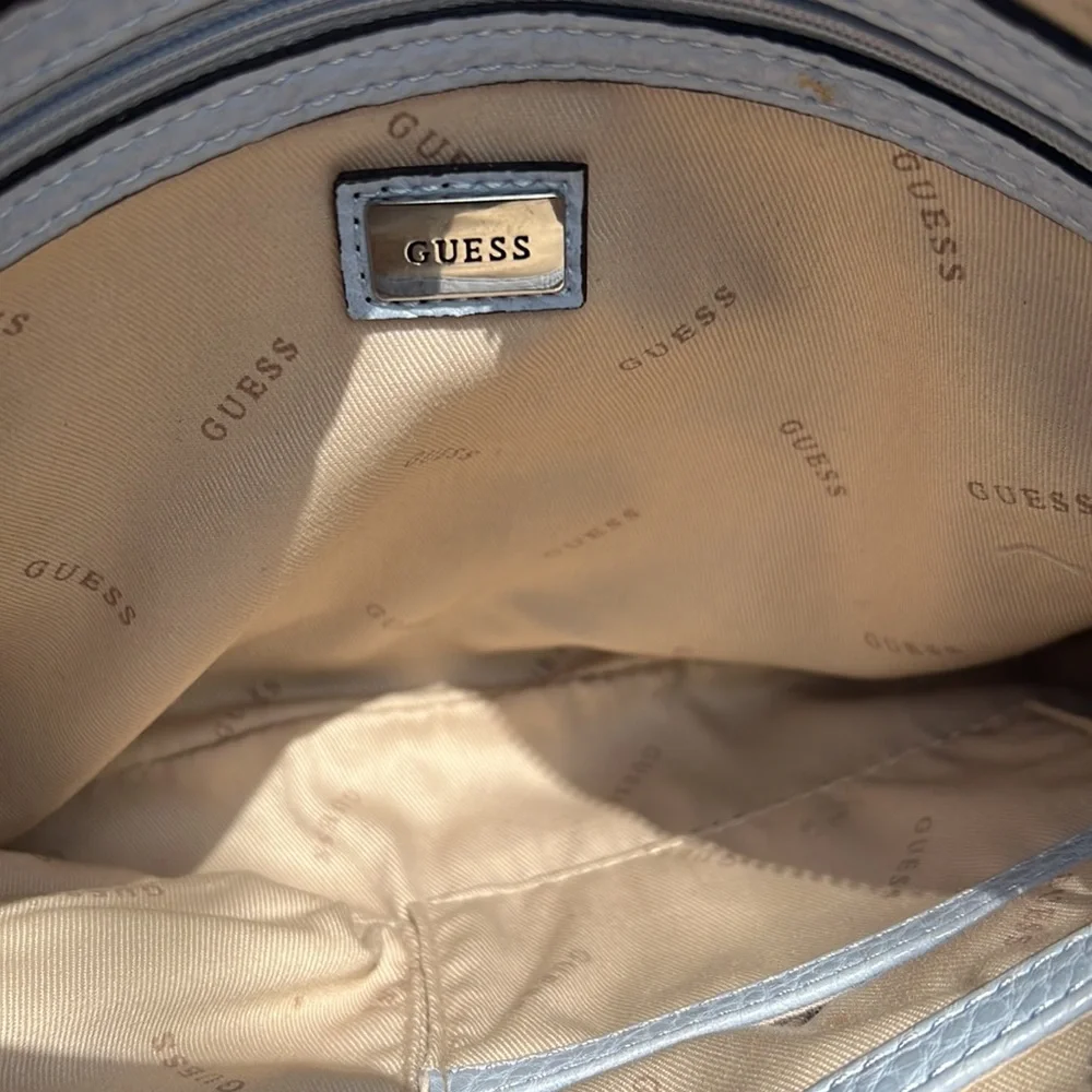 Guess Powder Blue Satchel - Picture 8 of 17